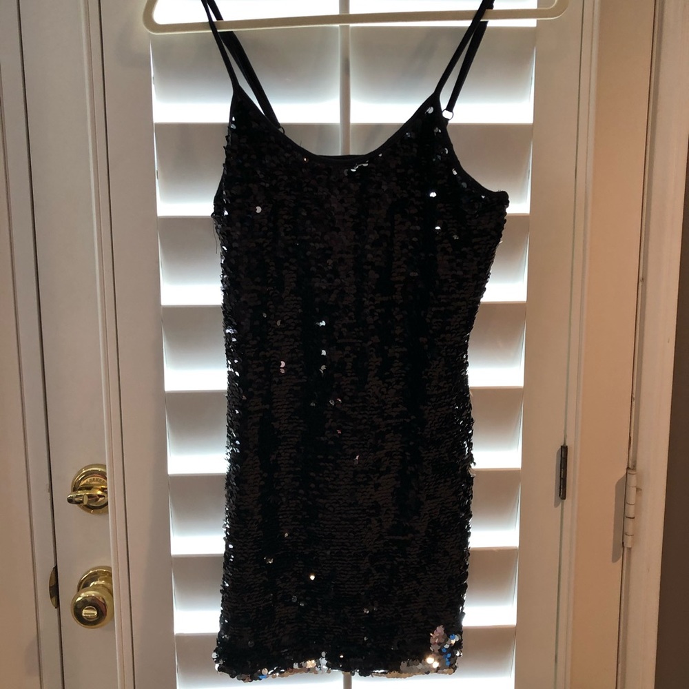 Sequin Mini Dress